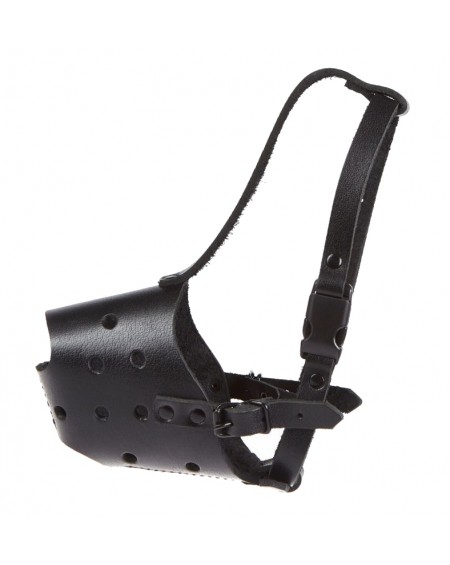 K9-evolution™ ORCA Leather Muzzle with fast closure