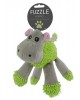 FUZZLE CUDDLY TOY WITH 5 SQUEAKERS